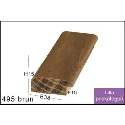 SPEJL I RAMME NR. 495 BRUN - Spejle