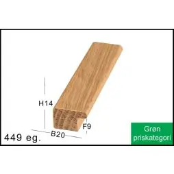 SPEJL I RAMME NR.  449 Eg - Spejle